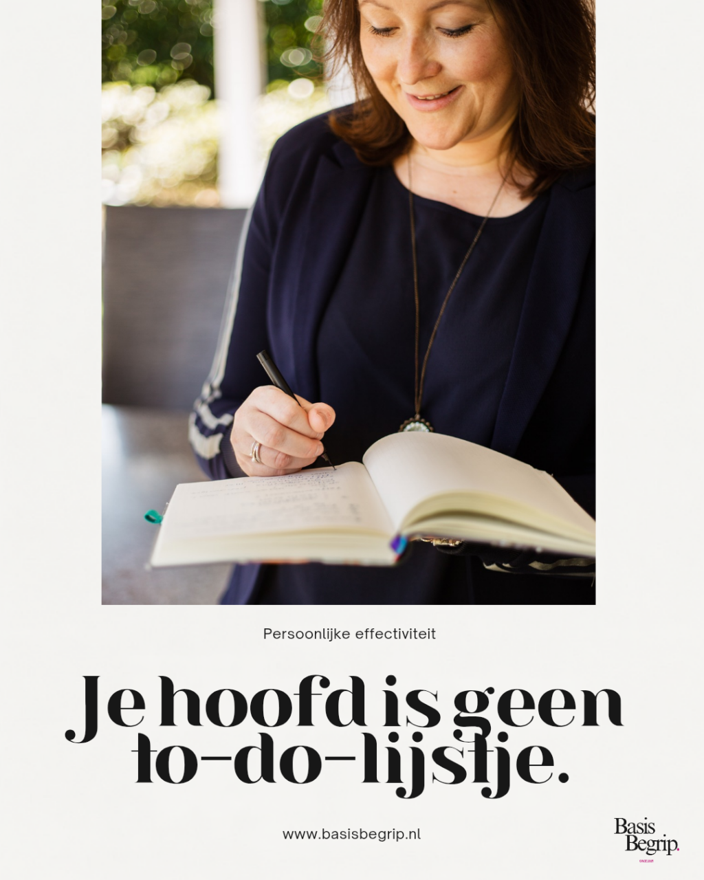 Je hoofd is geen to-do-lijstje.